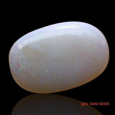 4.00 Cts Unheated Australian Fire Opal Loose Gemstone Oval Cabochon Natural 15x10x4 mm AD-268