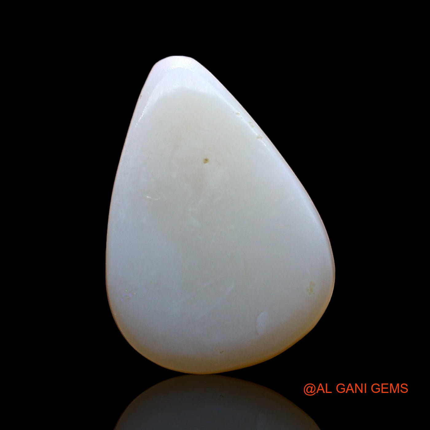 2.00 Cts Natural Australian Fire Opal Loose Gemstone Pear Cabochon 14x10x2 mm AD-269