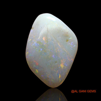 3.00 Cts Natural Australian Fire Opal Loose Gemstone Fancy Cabochon 17x11x3 mm AD-26