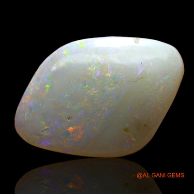 3.00 Cts Natural Australian Fire Opal Loose Gemstone Fancy Cabochon 17x11x3 mm AD-26