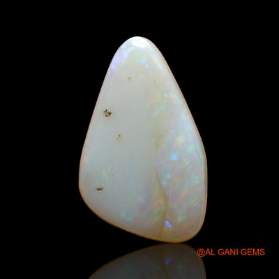 3.00 Cts Natural Australian Fire Opal Loose Gemstone Fancy Cabochon 15x9x3 mm AD-270