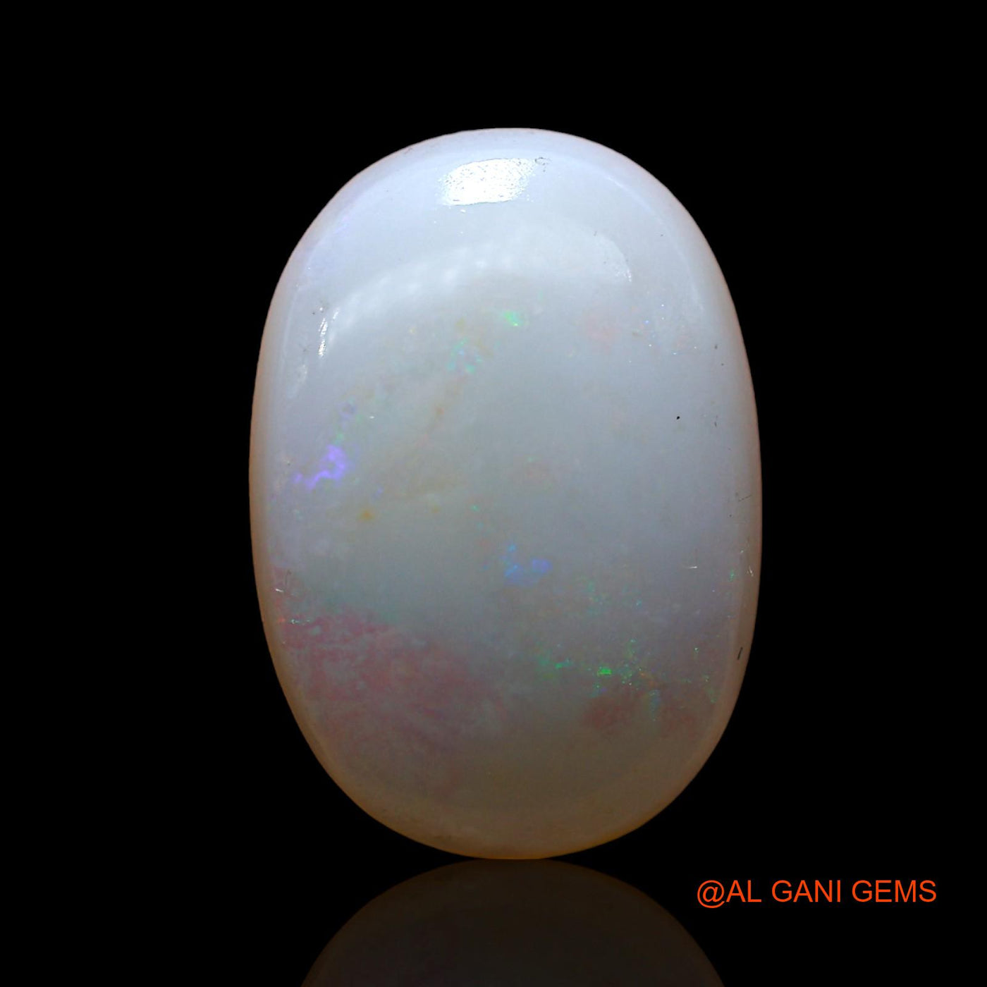 3.00 Cts Natural Australian Fire Opal Loose Gemstone Oval Cabochon 15x10x3 mm AD-273