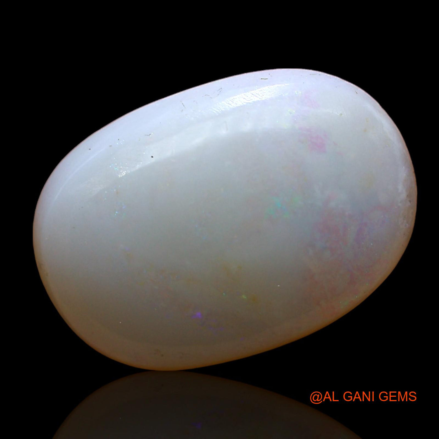 3.00 Cts Natural Australian Fire Opal Loose Gemstone Oval Cabochon 15x10x3 mm AD-273