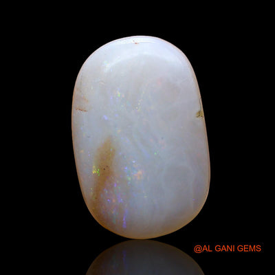 3.00 Cts Natural Australian Fire Opal Loose Gemstone Oval Cabochon 14x9x4 mm AD-274