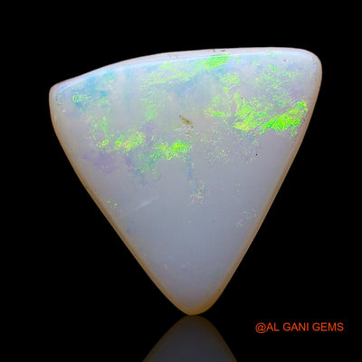 3.00 Cts Natural Australian Fire Opal Trillion Cabochon Loose Gemstone For Jewelry 13x11x3 mm AD-276