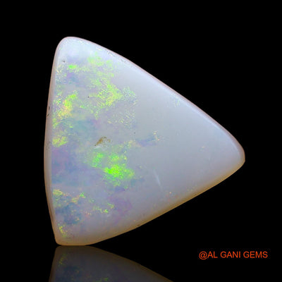 3.00 Cts Natural Australian Fire Opal Trillion Cabochon Loose Gemstone For Jewelry 13x11x3 mm AD-276