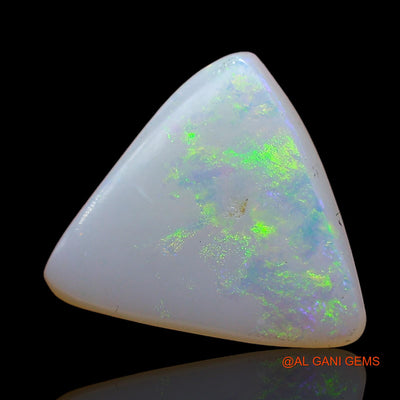 3.00 Cts Natural Australian Fire Opal Trillion Cabochon Loose Gemstone For Jewelry 13x11x3 mm AD-276