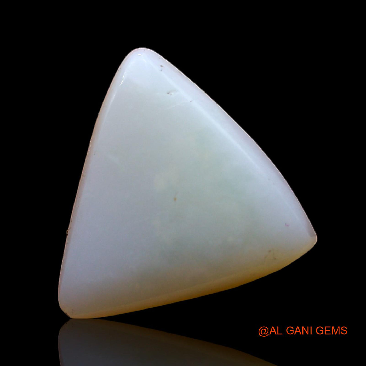 3.00 Cts Natural Australian Fire Opal Trillion Cabochon Loose Gemstone For Jewelry 13x11x3 mm AD-276
