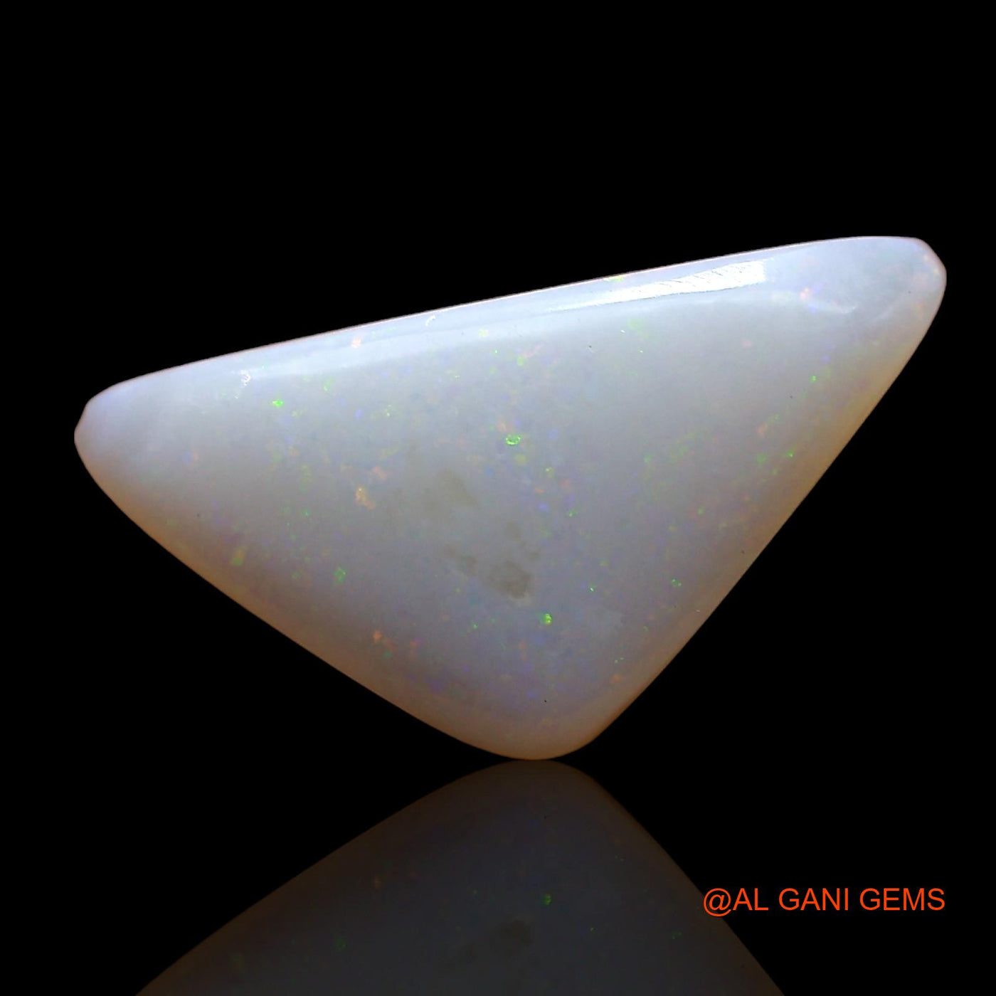 2.00 Cts Unheated Australian Fire Opal Loose Gemstone Fancy Cabochon Natural 16x8x3 mm AD-278
