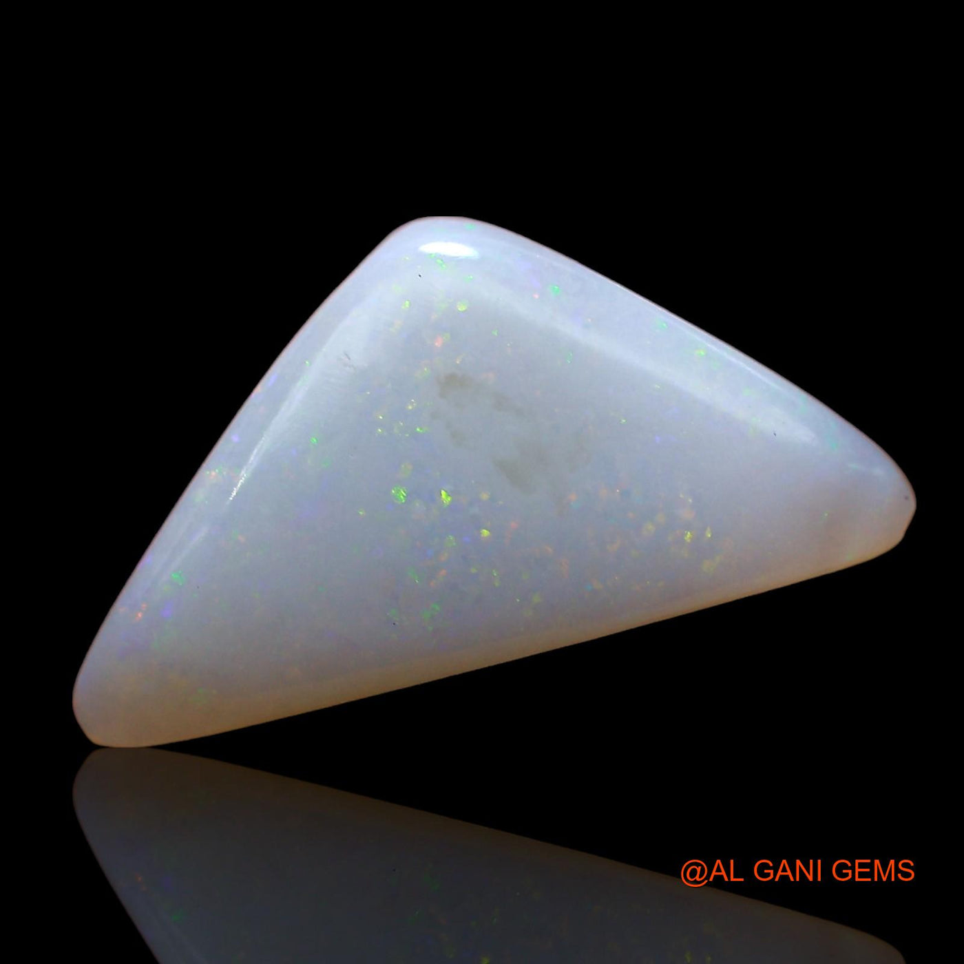2.00 Cts Unheated Australian Fire Opal Loose Gemstone Fancy Cabochon Natural 16x8x3 mm AD-278