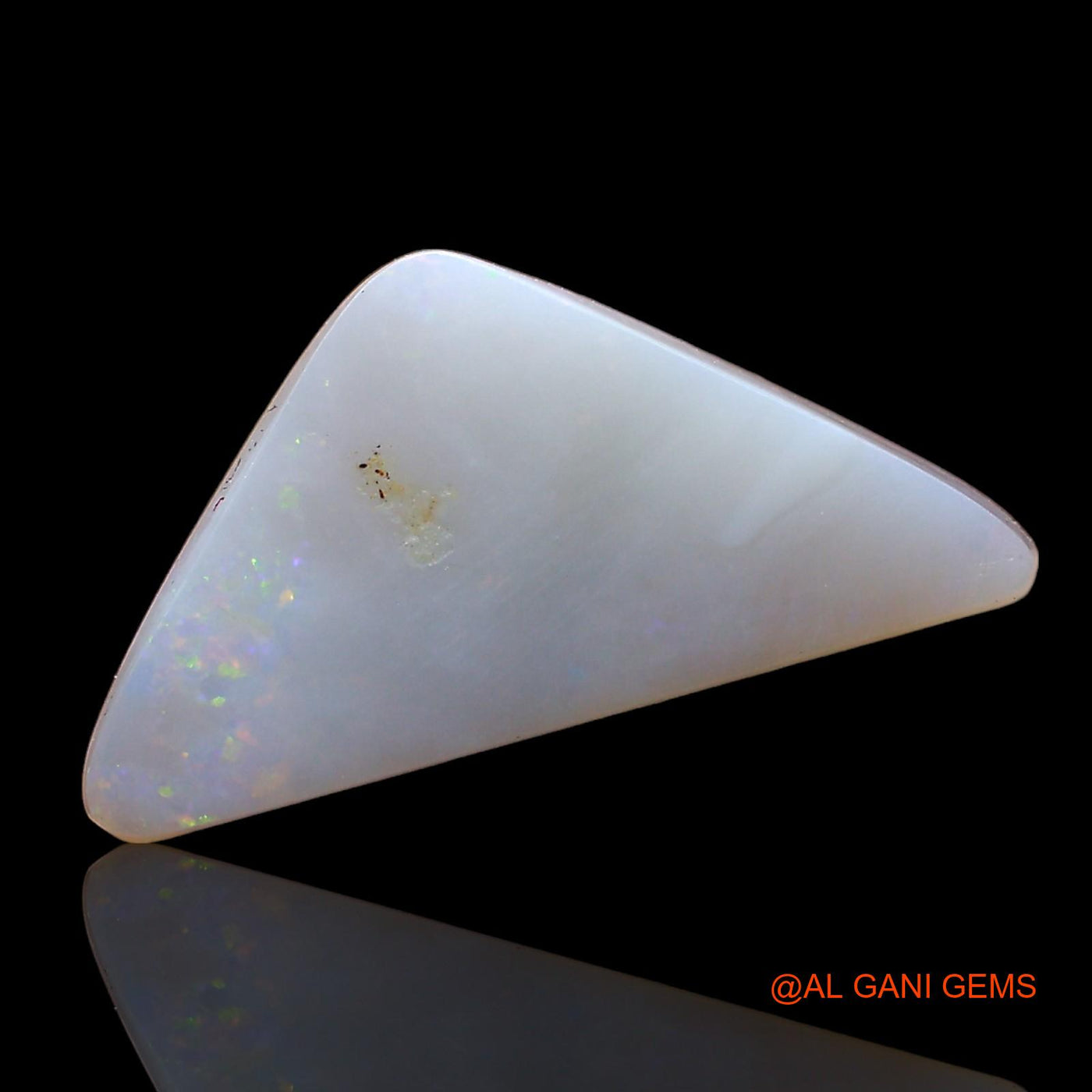 2.00 Cts Unheated Australian Fire Opal Loose Gemstone Fancy Cabochon Natural 16x8x3 mm AD-278