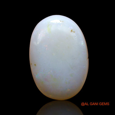 Natural Fire Opal Gemstone 4.00 Cts Loose Oval Cabochon From Australia 15x10x4 mm AD-279