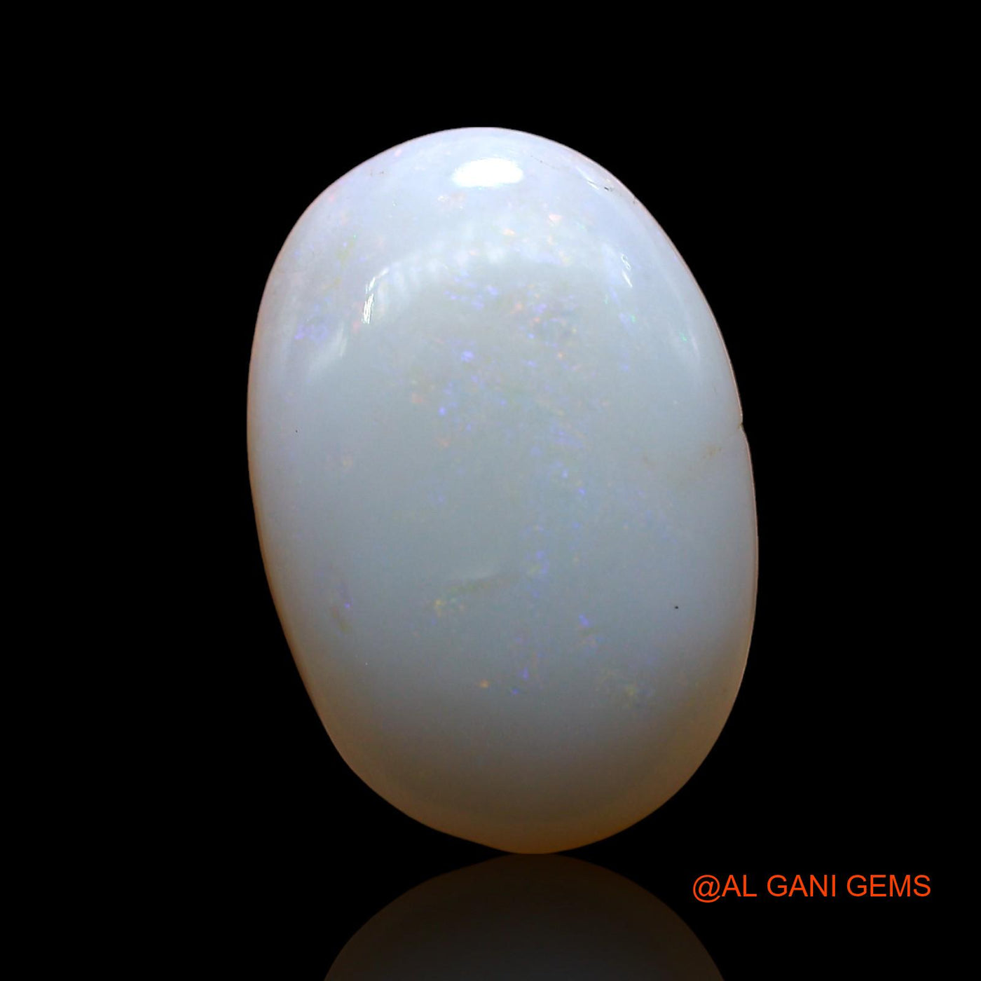 Natural Fire Opal Gemstone 4.00 Cts Loose Oval Cabochon From Australia 15x10x4 mm AD-279
