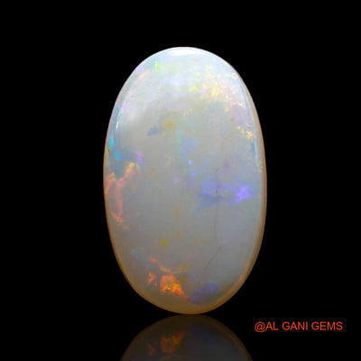 5.00 Cts Natural Australian Fire Opal Loose Gemstone Oval Cabochon 16x9x4 mm AD-27