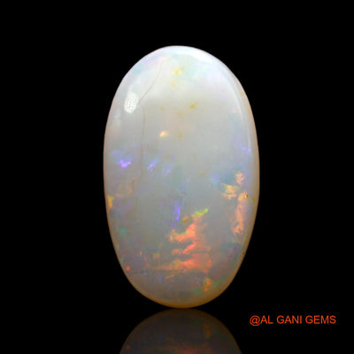 5.00 Cts Natural Australian Fire Opal Loose Gemstone Oval Cabochon 16x9x4 mm AD-27