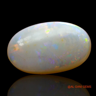 5.00 Cts Natural Australian Fire Opal Loose Gemstone Oval Cabochon 16x9x4 mm AD-27
