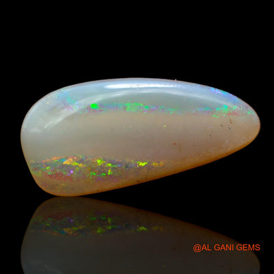 2.00 Cts Natural Australian Fire Opal Loose Gemstone Fancy Cabochon 16x7x3 mm AD-281