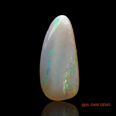 2.00 Cts Natural Australian Fire Opal Loose Gemstone Fancy Cabochon 16x7x3 mm AD-281