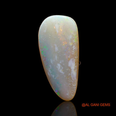 2.00 Cts Natural Australian Fire Opal Loose Gemstone Fancy Cabochon 16x7x3 mm AD-281