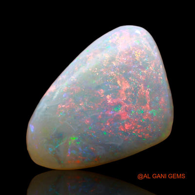 3.00 Cts Natural Australian Fire Opal Fancy Cabochon Loose Gemstone For Jewelry 14x10x3 mm AD-282