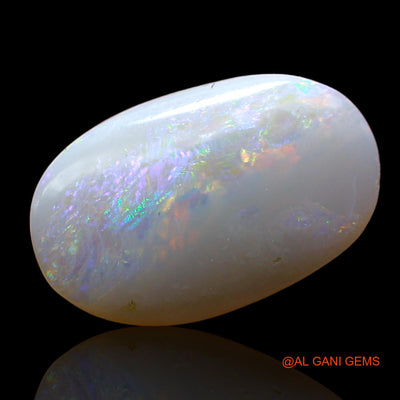 2.00 Cts Unheated Australian Fire Opal Loose Gemstone Oval Cabochon Natural 14x9x3 mm AD-284
