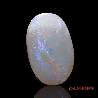 2.00 Cts Unheated Australian Fire Opal Loose Gemstone Oval Cabochon Natural 14x9x3 mm AD-284