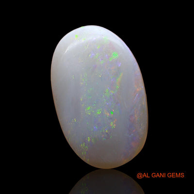 2.00 Cts Unheated Australian Fire Opal Loose Gemstone Oval Cabochon Natural 14x9x3 mm AD-284