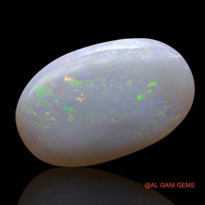 2.00 Cts Unheated Australian Fire Opal Loose Gemstone Oval Cabochon Natural 14x9x3 mm AD-284