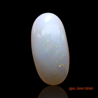 3.00 Cts Unheated Australian Fire Opal Loose Gemstone Oval Cabochon Natural 15x8x4 mm AD-287
