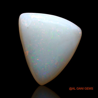3.00 Cts Natural Australian Fire Opal Loose Gemstone Trillion Cabochon 13x11x3 mm AD-288