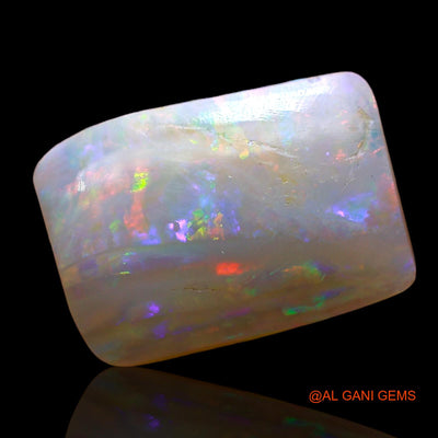 2.00 Cts Unheated Australian Fire Opal Loose Gemstone Square Cabochon Natural 12x9x3 mm AD-289