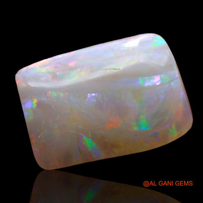 2.00 Cts Unheated Australian Fire Opal Loose Gemstone Square Cabochon Natural 12x9x3 mm AD-289