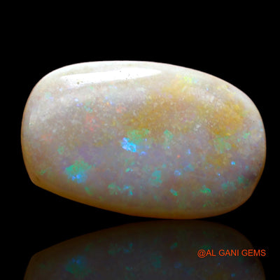 4.00 Cts Natural Australian Fire Opal Loose Gemstone Oval Cabochon 16x10x4 mm AD-28