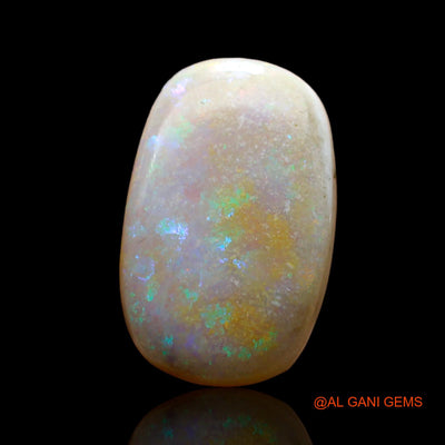 4.00 Cts Natural Australian Fire Opal Loose Gemstone Oval Cabochon 16x10x4 mm AD-28