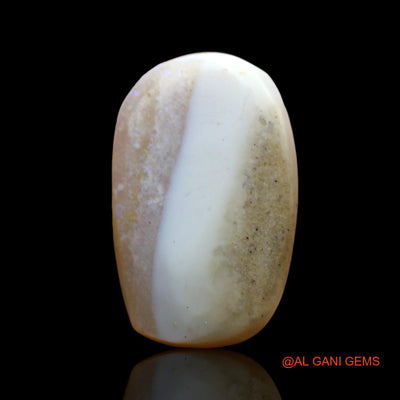 4.00 Cts Natural Australian Fire Opal Loose Gemstone Oval Cabochon 16x10x4 mm AD-28