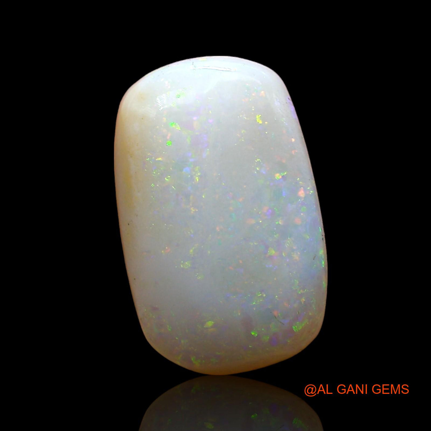 Natural Fire Opal Gemstone 3.00 Cts Loose Oval Cabochon From Australia 13x8x3 mm AD-290