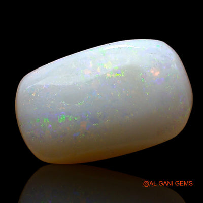 Natural Fire Opal Gemstone 3.00 Cts Loose Oval Cabochon From Australia 13x8x3 mm AD-290