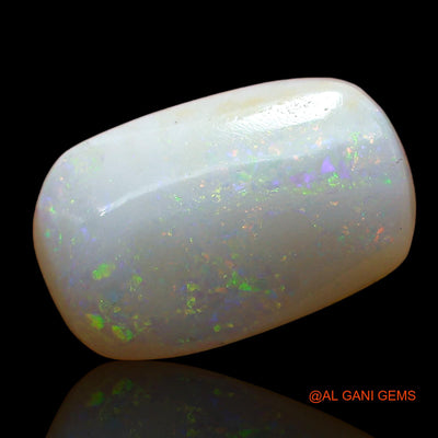 Natural Fire Opal Gemstone 3.00 Cts Loose Oval Cabochon From Australia 13x8x3 mm AD-290