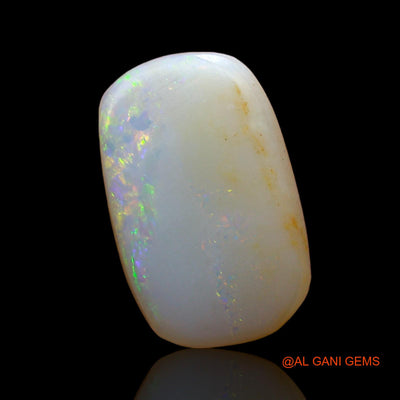 Natural Fire Opal Gemstone 3.00 Cts Loose Oval Cabochon From Australia 13x8x3 mm AD-290
