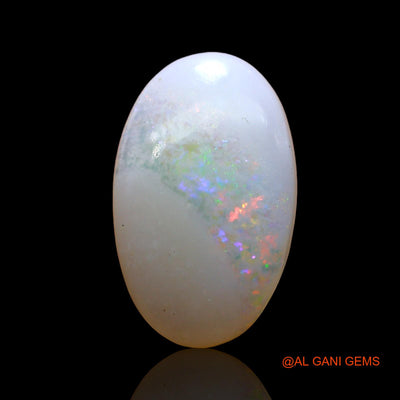 Natural Untreated Fire Opal Loose Gemstone Oval Cabochon From Australia 2.00 Cts 15x9x3 mm AD-292