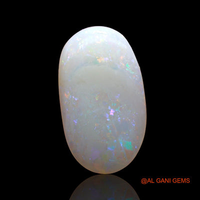 2.00 Cts Natural Australian Fire Opal Loose Gemstone Oval Cabochon 15x9x2 mm AD-294