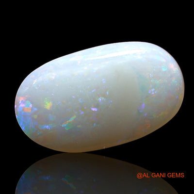 2.00 Cts Natural Australian Fire Opal Loose Gemstone Oval Cabochon 15x9x2 mm AD-294