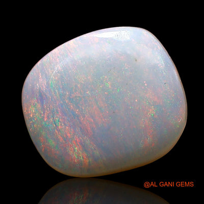 3.00 Cts Natural Australian Fire Opal Loose Gemstone Oval Cabochon 12x11x3 mm AD-298