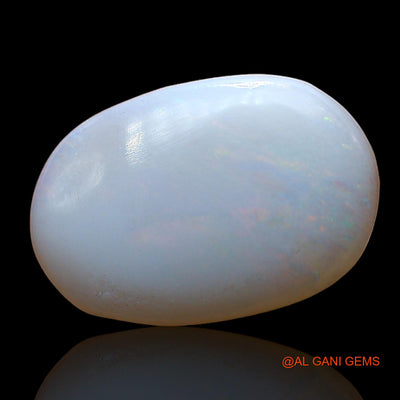 2.00 Cts Unheated Australian Fire Opal Loose Gemstone Oval Cabochon Natural 14x9x2 mm AD-299