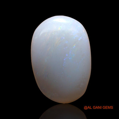 2.00 Cts Unheated Australian Fire Opal Loose Gemstone Oval Cabochon Natural 14x9x2 mm AD-299
