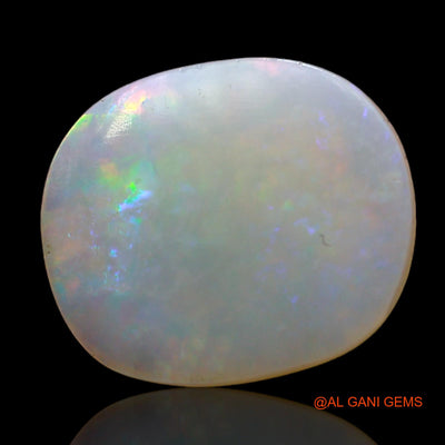 3.00 Cts Unheated Australian Fire Opal Loose Gemstone Oval Cabochon Natural 14x12x3 mm AD-29