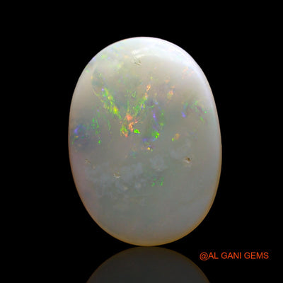 4.00 Cts Unheated Australian Fire Opal Loose Gemstone Oval Cabochon Natural 19x14x2 mm AD-2