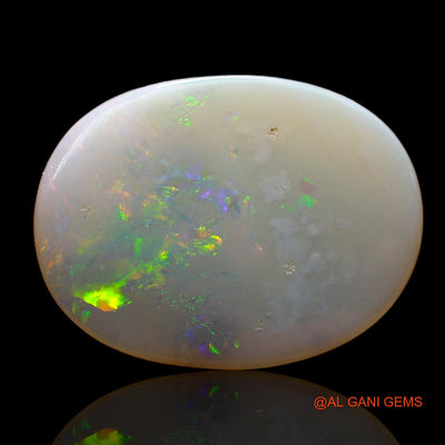 4.00 Cts Unheated Australian Fire Opal Loose Gemstone Oval Cabochon Natural 19x14x2 mm AD-2