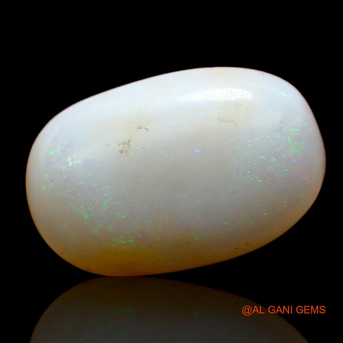 3.00 Cts Natural Australian Fire Opal Oval Cabochon Loose Gemstone For Jewelry 14x9x3 mm AD-300