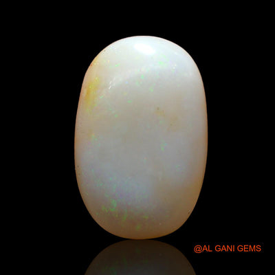 3.00 Cts Natural Australian Fire Opal Oval Cabochon Loose Gemstone For Jewelry 14x9x3 mm AD-300